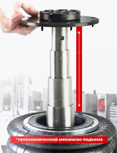 Изображение товара Подкатной домкрат RockForce RF-TRA1823 (59251)