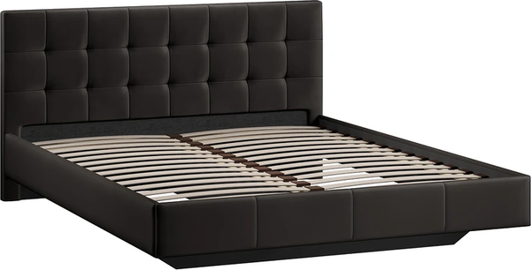 Изображение товара Двуспальная кровать ТриЯ Эмма Тип 1 160x200 (велюр Confetti Stone)