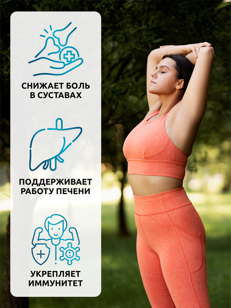 Изображение товара Пищевая добавка SOLAB Куркумин + пиперин (60 капсул)