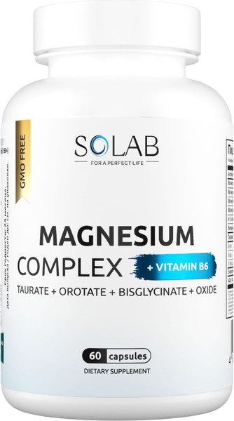 Изображение товара Минерал SOLAB Комплекс магния (60 капсул)