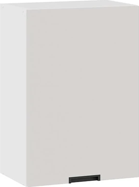 Изображение товара Шкаф навесной для кухни ТриЯ Гренада 1В5 с одной дверью (белый/холст мокко)