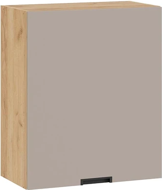 Изображение товара Шкаф навесной для кухни ТриЯ Гренада 1В6 с одной дверью (дуб крафт золотой/холст латте)