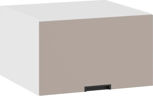 Изображение товара Шкаф навесной для кухни ТриЯ Гренада 1В6ГП с одной откидной дверью (белый/холст латте)