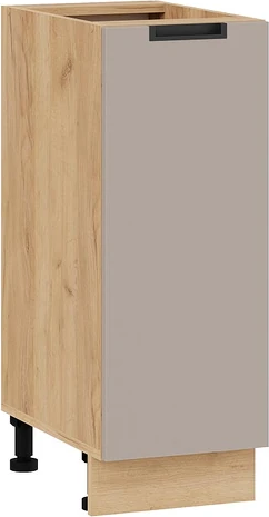 Изображение товара Шкаф-стол кухонный ТриЯ Гренада 1Н3 (дуб крафт золотой/холст латте)