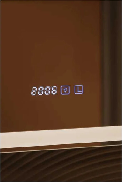 Изображение товара Шкаф с зеркалом для ванной Silver Mirrors Фиджи Black 60 / LED-00002724