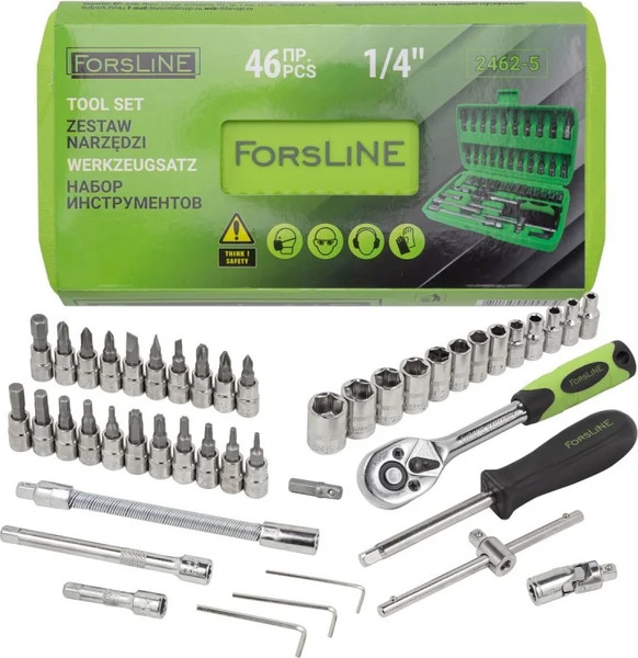 Изображение товара Универсальный набор инструментов ForsLine FL-2462-5 (52221)