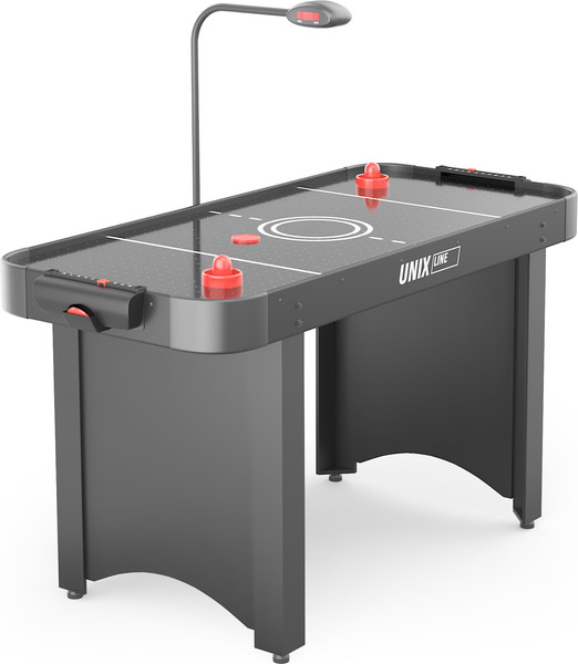 Изображение товара Аэрохоккей UNIX Line Black / GTH142X64EBK