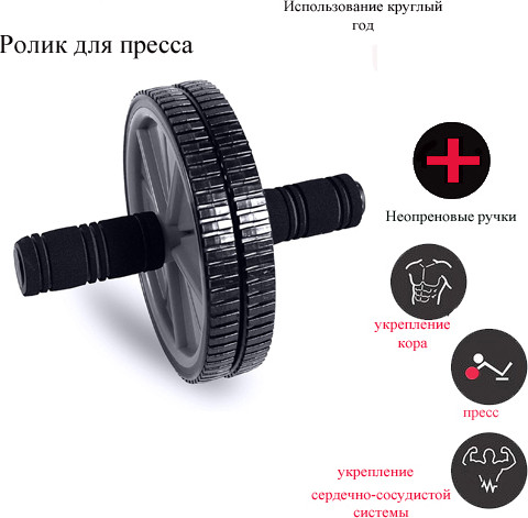 Изображение товара Ролик для пресса Sabriasport 10RW (черный)