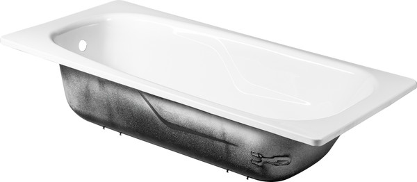 Изображение товара Ванна стальная Saniteco Eden 15 150x75 (с ножками и шумоизоляцией)