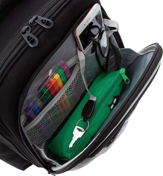 Изображение товара Школьный рюкзак Grizzly RAz-587-2 (черный)