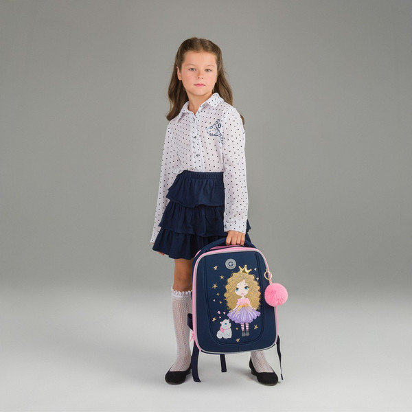 Изображение товара Школьный рюкзак Grizzly RAf-592-1 (синий)