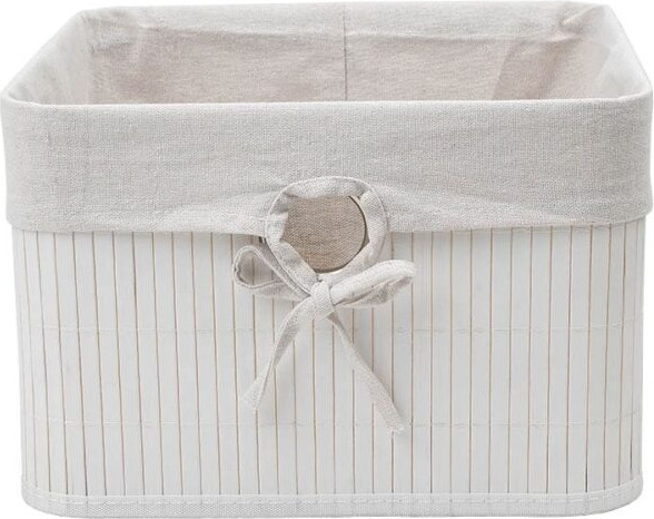 Изображение товара Корзина Natural House Бамбук 300x300x200 / Shan-26 (белый)