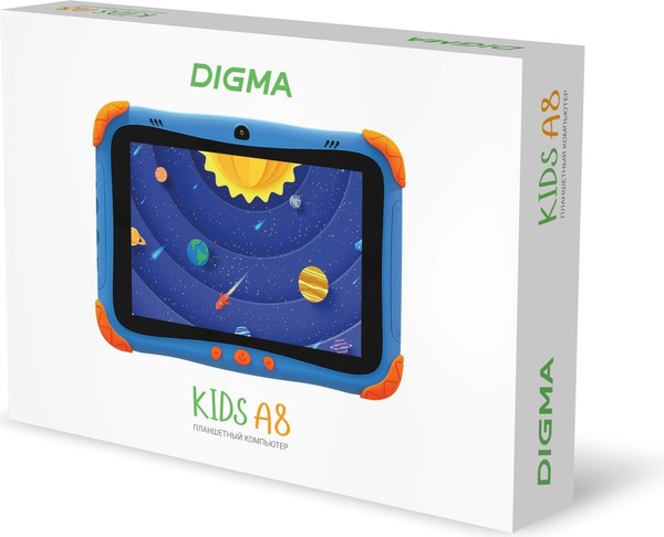 Изображение товара Планшет Digma Kids A8 SC9863A (синий)