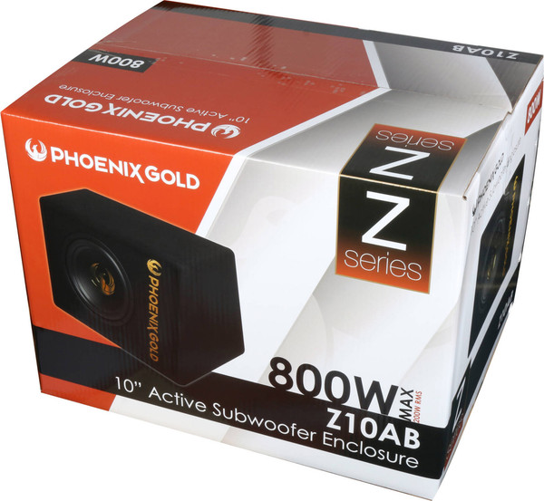 Изображение товара Корпусной активный сабвуфер Phoenix Gold Z10AB