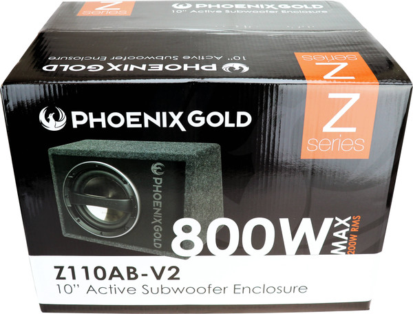 Изображение товара Корпусной активный сабвуфер Phoenix Gold Z110ABV2