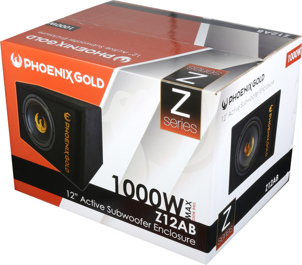 Изображение товара Корпусной активный сабвуфер Phoenix Gold Z12AB
