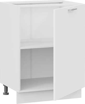 Изображение товара Шкаф-стол кухонный ТриЯ Габриэлла 1Н6 с одной дверью (белый/сноу)