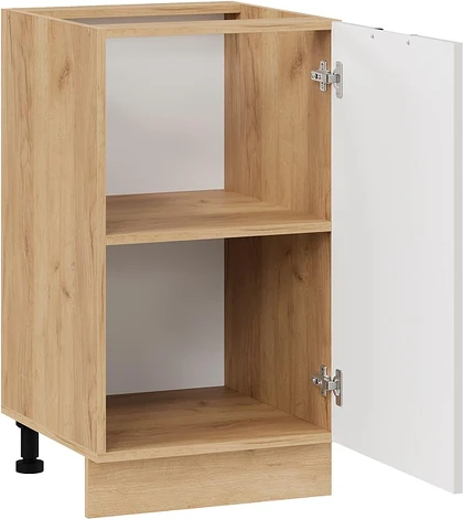 Изображение товара Шкаф-стол кухонный ТриЯ Гренада  с одной дверью 1Н45 (дуб крафт золотой/холст мокко)