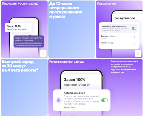 Изображение товара Умная портативная колонка Яндекс Станция Стрит YNDX-00030BLK (черный)