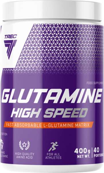 Изображение товара L-глютамин Trec Nutrition High Speed (400г, апельсин/грейпфрут)
