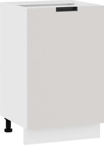 Изображение товара Шкаф-стол кухонный ТриЯ Гренада с одной дверью 1Н5 (белый/холст мокко)