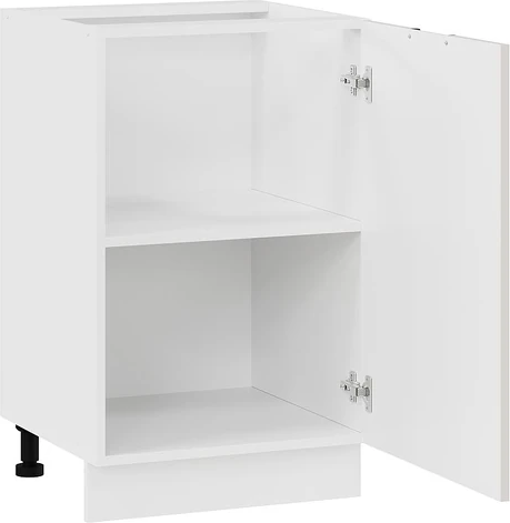 Изображение товара Шкаф-стол кухонный ТриЯ Гренада с одной дверью 1Н5 (белый/холст мокко)