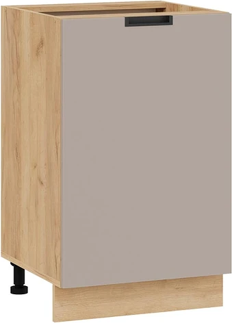 Изображение товара Шкаф-стол кухонный ТриЯ Гренада с одной дверью 1Н5 (дуб крафт золотой/холст латте)