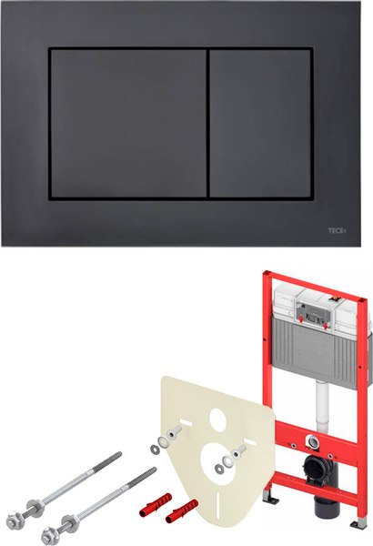 Изображение товара Унитаз подвесной с инсталляцией Saniteco KW-9003W Rimles + TECE 9400414