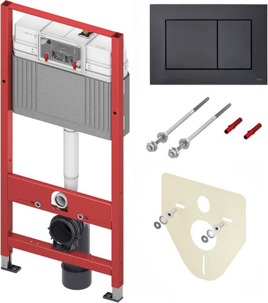 Изображение товара Унитаз подвесной с инсталляцией Saniteco KW-9003W Rimles + TECE 9400414