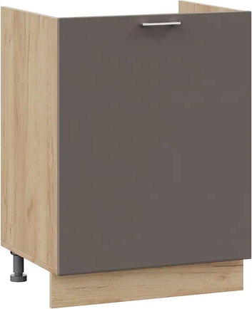 Изображение товара Шкаф под мойку ТриЯ Габриэлла 1Н6М с одной дверью (дуб крафт золотой/муссон)