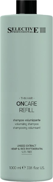Изображение товара Шампунь для волос Selective Professional Oncare Refill с эффектом филлера (1л)