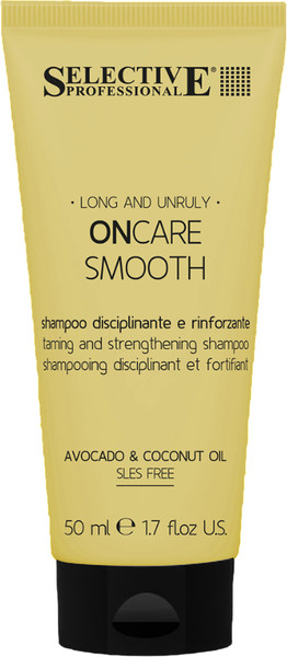 Изображение товара Шампунь для волос Selective Professional Oncare Smooth Разглаживающий (50мл)