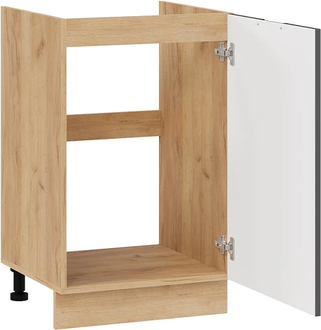 Изображение товара Шкаф под мойку ТриЯ Гренада с одной дверью 1Н5М (дуб крафт золотой/холст вулкан)