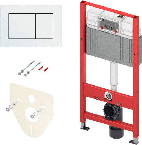 Изображение товара Унитаз подвесной с инсталляцией Saniteco KW-9003W Single Hole + TECE Kit 9400413