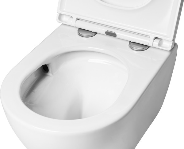 Изображение товара Унитаз подвесной с инсталляцией Saniteco KW-9003W Single Hole + GROHE Rapid SL 38721001