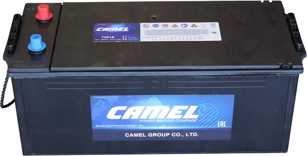 Изображение товара Автомобильный аккумулятор Camel Euro 1100А обратная / 70018 (200 А/ч)
