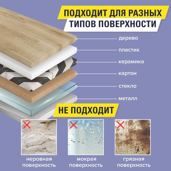 Изображение товара Скотч двухсторонний Brauberg На вспененной основе 25ммx8м / 600487