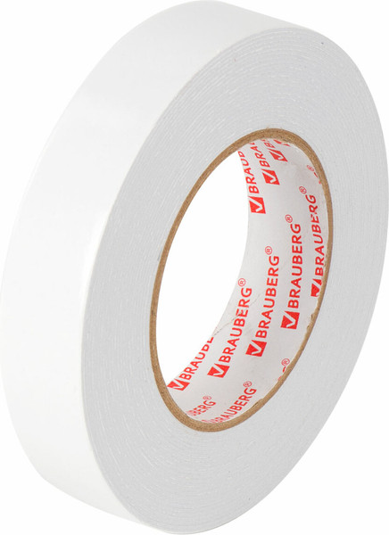 Изображение товара Скотч двухсторонний Brauberg На вспененной основе 25ммx8м / 600487