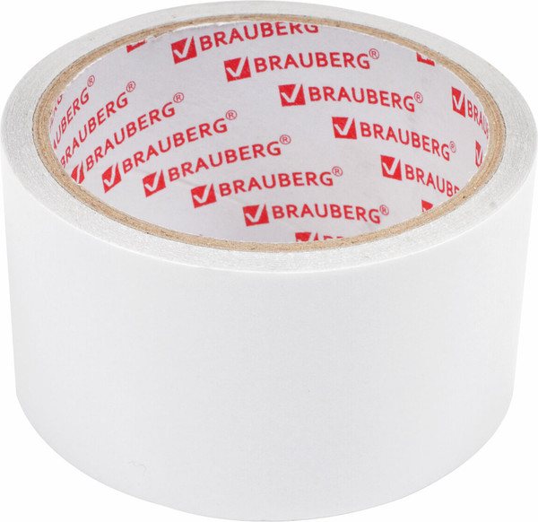 Изображение товара Скотч двухсторонний Brauberg Полипропиленовая основа 50ммx8м / 600481
