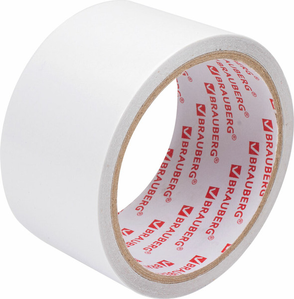 Изображение товара Скотч двухсторонний Brauberg Полипропиленовая основа 50ммx8м / 600481