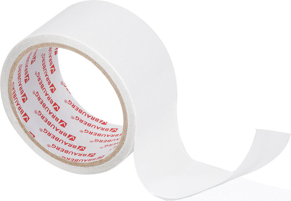 Изображение товара Скотч двухсторонний Brauberg Полипропиленовая основа 50ммx8м / 600481