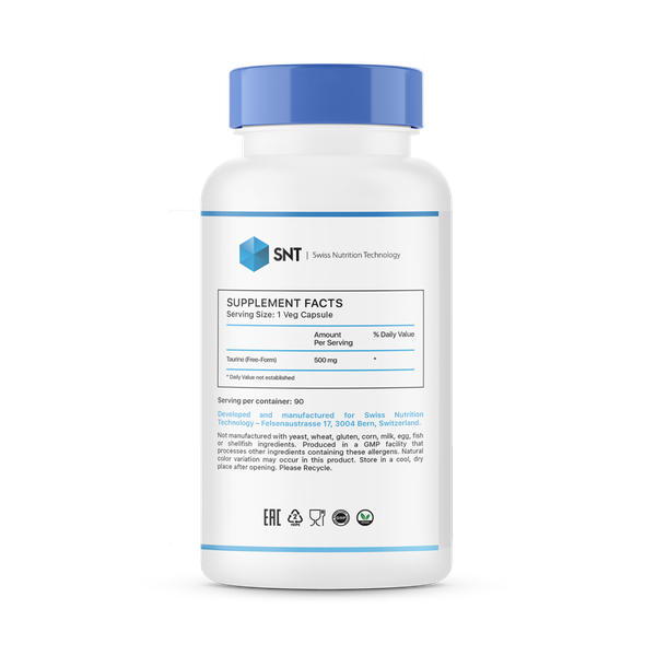 Изображение товара Таурин SNT Taurin (90 капсул)