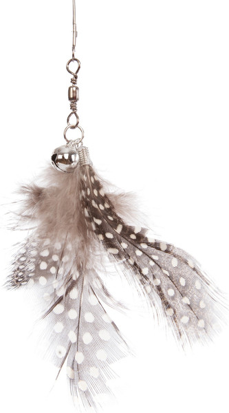 Изображение товара Игрушка для кошек ZooZooZoo Удочка-дразнилка Перышки / YM-31