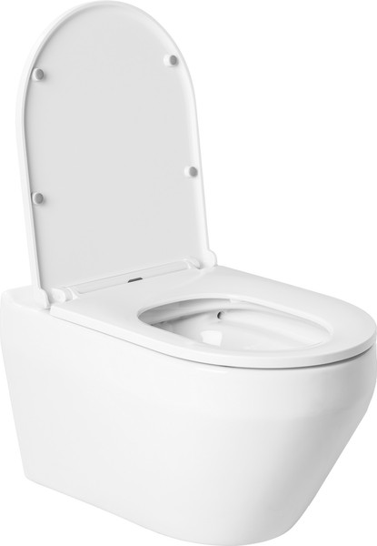 Изображение товара Унитаз подвесной с инсталляцией Saniteco KW-9009W + GROHE Rapid SL 38721001