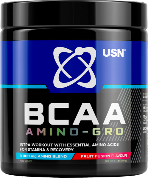 Изображение товара Аминокислоты BCAA USN Amino Gro Fruit Fusion (200г)