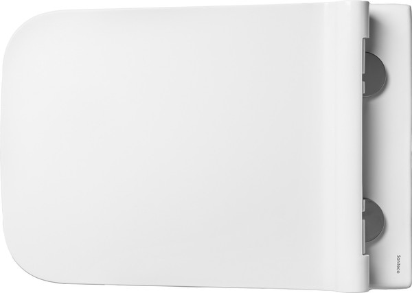 Изображение товара Унитаз подвесной с инсталляцией Saniteco KW-9004W + Berges АТОМ 410 040333 (с кнопкой)