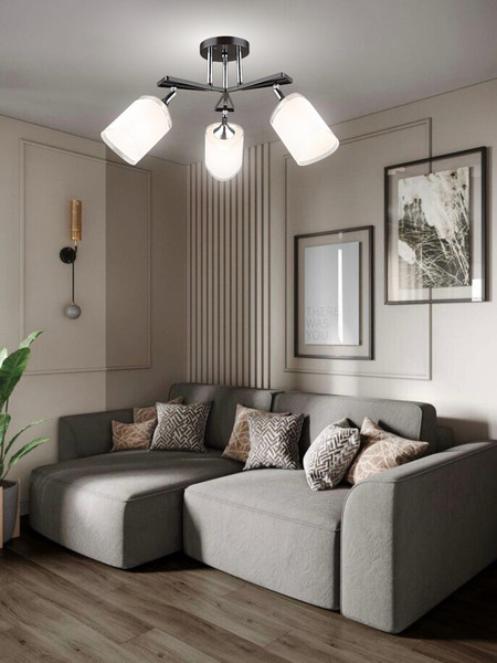 Изображение товара Люстра Aitin-Pro НПБ 02-3x60-101 / N5959/3 (кофе/хром)