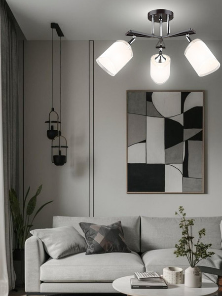 Изображение товара Люстра Aitin-Pro НПБ 02-3x60-101 / N5959/3 (кофе/хром)