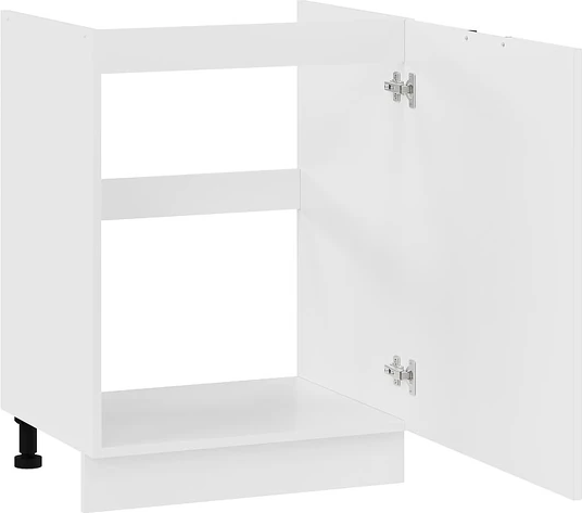 Изображение товара Шкаф под мойку ТриЯ Гренада с одной дверью 1Н6М (белый/холст белый)