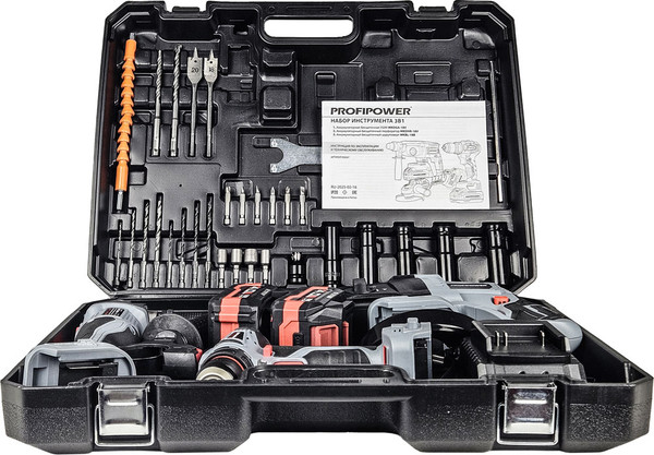 Изображение товара Набор электроинструмента Profipower 3в1 ProfiSet-3E18 / E0247